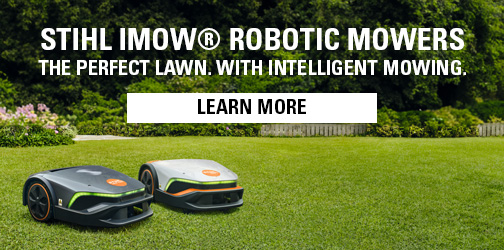 Premium Photo  Lawnmower man with string trimmer and face mask trimmong  grass closeup