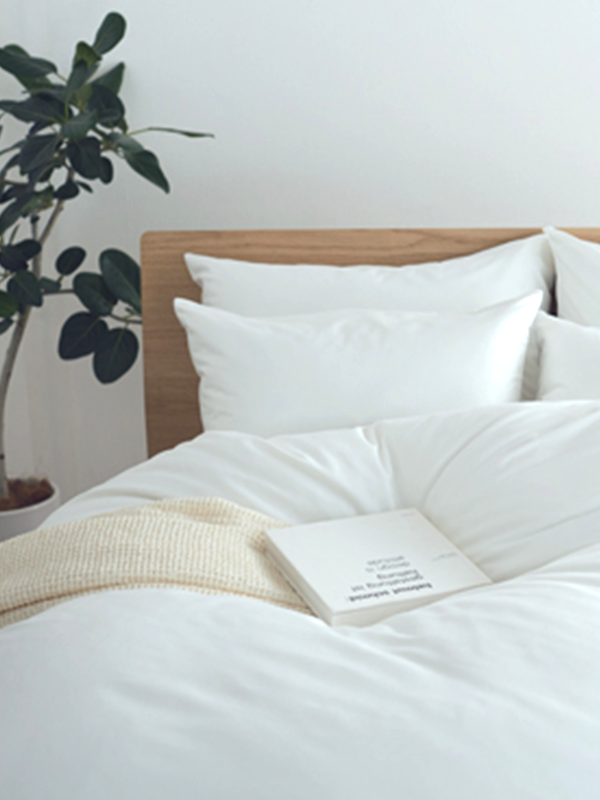 Organic Bedding, Sustainable Bedding, Minimalist Bedding